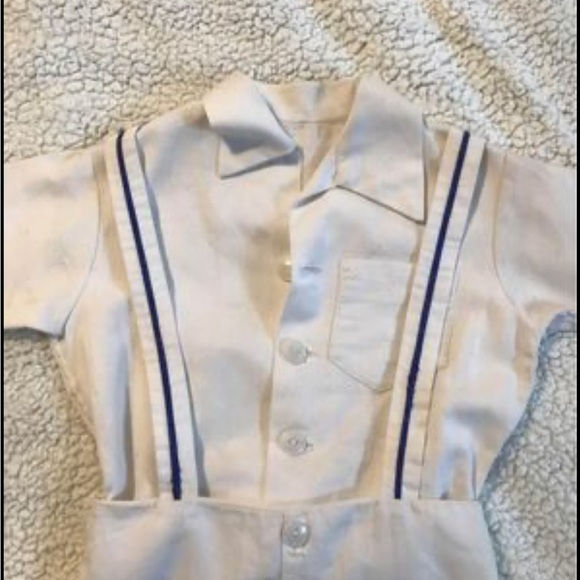 Vintage 1940’s Sailor Outfit Size 4 with Cute Hanger - Picture 5 of 8